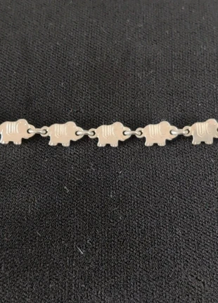 Bracelet pour enfant avec éléphants en argent 925 en très bel état, marque: Argent, état: Très bon état, 15,00 €, 16,45 € Protection acheteurs (Pro) incluse