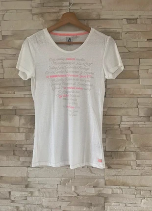 T-shirt blanc Gaastra – Taille S – Neuf sans étiquette, marque: Gaastra, état: Neuf sans étiquette, taille: S / 36 / 8, 8,00 €, 9,10 € Protection acheteurs incluse