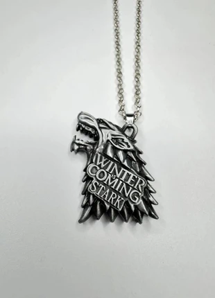 Collier Game of Thrones Winter Is Coming Stark pendentif Loup GOT Série TV Cosplay Fantaisie, brand: Game of Thrones, condizioni: Ottime, €7.99, €9.09 include la Protezione acquisti Pro