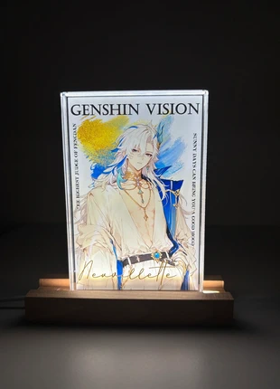 Genshin Impact Neuvillette acrylic block stand, brand: miHoYo, condition: New without tags, €7.50, €8.58 includes Buyer Protection