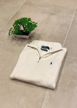Ralph Lauren Quarter Zip Creme - Size M, brand: Ralph Lauren, condizioni: Ottime, taglia: M, €40.00, €42.70 include la Protezione acquisti