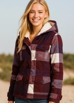 Dufflecot mit Teddyfutter, marque: John Baner, état: Très bon état, taille: S / 36 / 8, 7,00 €, 8,05 € Protection acheteurs incluse