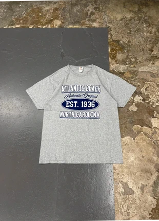 T-shirt USA gris imprimé graphique FOTL Vintage, marque: Vintage Dressing, état: Bon état, taille: L, 8,00 €, 9,10 € Protection acheteurs (Pro) incluse