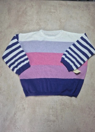 Pretty Sister pull rayé multicolore maille douce col rond femme XL, zustand: Sehr gut, größe: XL / 42 / 14, 15,00 €, 16,45 € inklusive Vinted-Käuferschutz