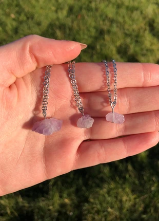 Amethyst Crystal Necklace, brand: Crystal, condition: New without tags, €3.50, €4.38 includes Buyer Protection