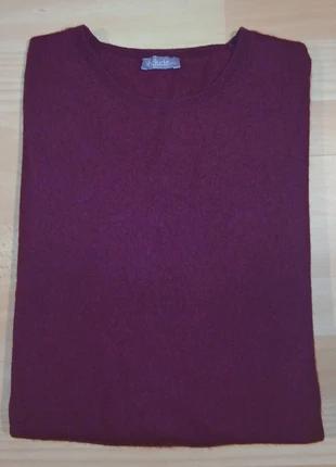 Pull col rond rouge bordeaux Include laine et cachemire - taille M, brand: include, condition: New without tags, size: M, €25.00, €26.95 includes Buyer Protection