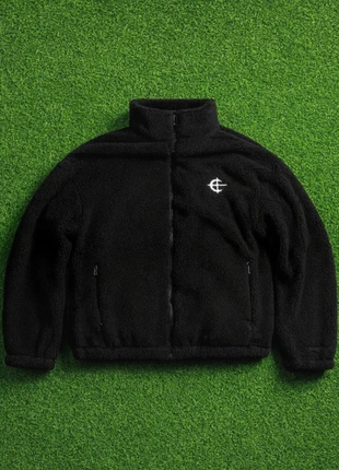 Zip Veste Polaire Y2K Noir Neuf Jamais Porté Taille L, marque: y2k, état: Neuf sans étiquette, taille: L, 42,00 €, 44,80 € Protection acheteurs incluse