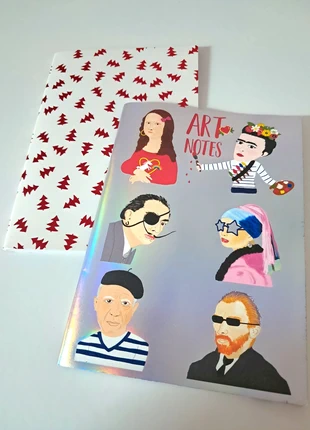 Carnets de notes brillants artistiques, marca: CARTESDART, estado: Muito bom, €3.00, €3.85 inclui Proteção do Comprador