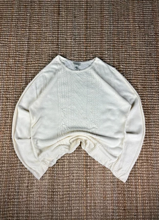 Pull Col Rond Blanc Torsadé Vintage, Funky Knitwear, Cable Knit Sweater Taille L, marque: Vintage Dressing, état: Très bon état, taille: L / 40 / 12, 15,00 €, 16,45 € Protection acheteurs (Pro) incluse