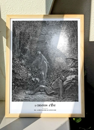 Affiche – La Création d’Ève (Gustave Doré, 1866), marque: Art, état: Neuf avec étiquette, 16,90 €, 18,45 € Protection acheteurs (Pro) incluse