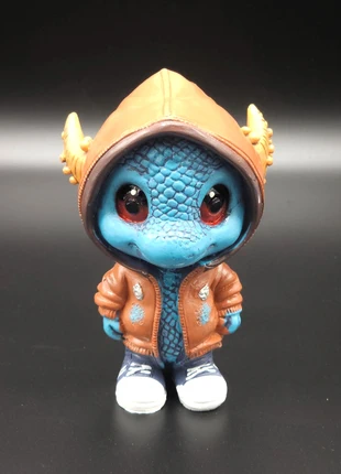 Figurine Résine 13cm – Bébé Dragon en Hoodie – Ultra Cute & Déco Fantasy, estado: Novo com etiquetas, tamanho: Tamanho único, €16.99, €18.54 inclui Proteção do Comprador Pro