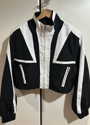 Street-Style Cropped Jacket with Dual Zippers, brand: no brand, condition: Very good, size: M / 38 / 10, €20.00, €21.70 includes Buyer Protection