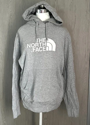 Sweat à capuche hoodie The North Face | Taille M | Gris chiné logo blanc, marke: The North Face, zustand: Sehr gut, größe: M, 30,00 €, 32,20 € inklusive Vinted-Käuferschutz
