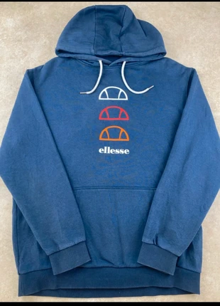 Pull à capuche Ellesse Homme bleu marine | Hoodie | Sweat-shirt | Taille M Oversize | Bon état, brand: Ellesse, condition: Good, size: M, €7.00, €8.05 includes Buyer Protection