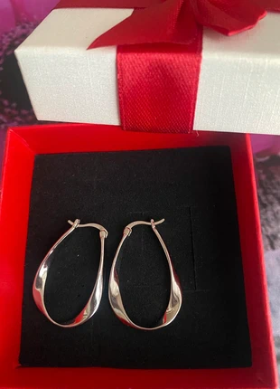 Petit’ créoles asymétrique, brand: Argent, condition: Very good, €8.00, €9.10 includes Buyer Protection