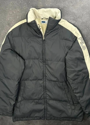 Doudoune vintage Fila grise et beige logo brodé - XS homme - nylon duvet DDTD 05, marke: FILA, zustand: Gut, größe: XS, 11,00 €, 12,25 € beinhaltet Vinted-Käuferschutz Pro