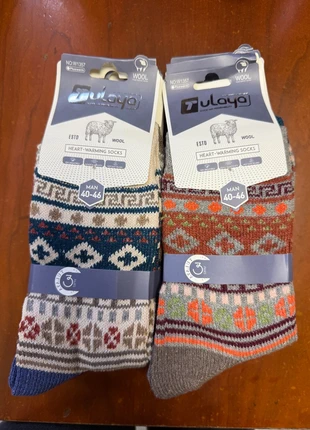 Calcetines de hombre de lana, marque: Tulaya, état: Neuf avec étiquette, taille: M | 43–46, 14,90 €, 16,35 € Protection acheteurs incluse