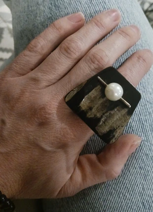 Bague nature bijoux, brand: Nature Bijoux, condition: Very good, size: Adjustable, €20.90, €22.65 includes Buyer Protection