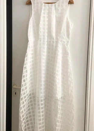 Robe longue blanche sans manches avec motif de mariée, marke: Shein, zustand: Neu, größe: L / 40 / 12, 10,00 €, 11,20 € inklusive Vinted-Käuferschutz
