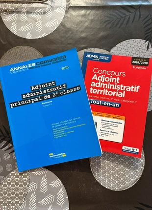 Manuels - concours adjoint administratif, zustand: Sehr gut, 7,00 €, 8,05 € inklusive Vinted-Käuferschutz