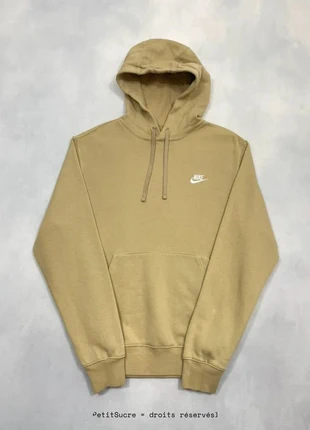 Pull Nike Beige Homme Solo Swoosh Hoodie Sweatshirt - Taille M #776, brand: Nike, condizioni: Ottime, taglia: M, €24.90, €26.85 include la Protezione acquisti Pro