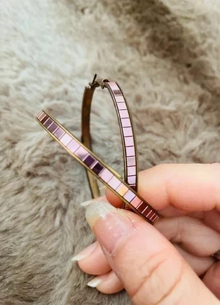 Big pink circle earrings for party, brand: Vintage Love, condition: New without tags, €13.99, €15.39 includes Buyer Protection