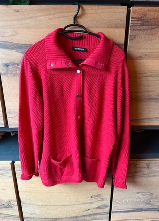 fijne Rode Gollehaug Cardigan met Knoopjes & Zakjes – Maat 44, brand: Gollehaug, condizioni: Ottime, taglia: XXL / IT 48 / EU 44, €10.00, €11.20 include la Protezione acquisti