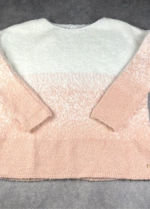 Pull femme Des Petits Hauts – Modèl bucine – Taille T3 ou taille L – Dégradé crème blanc/rose poudré, marca: Des Petits Hauts, estado: Muy bueno, tamaño: L / 40 / 12, 39,99 €, 42,69 € Protección al comprador incluida