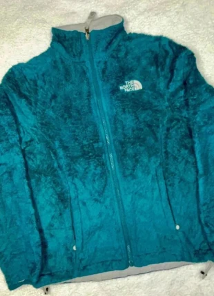 The North Face – Veste polaire Osito High Loft – Turquoise – Taille XS (FR 34), merk: The North Face, staat: Heel goed, maat: XS / 34 / 6, € 20,00, € 21,70 inclusief Kopersbescherming