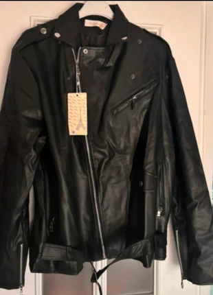 Chaqueta efecto cuero hombre, marca: Local, estado: Nuevo con etiquetas, tamaño: S, 15,00 €, 16,45 € Protección al comprador incluida