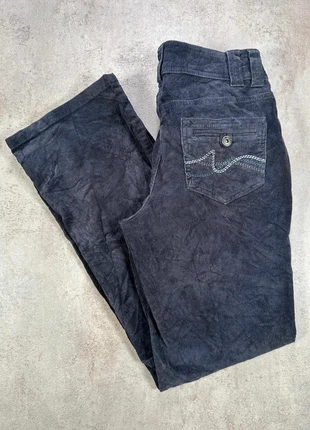 Pantalon Vintage En Velours Côtelé / Corduroy sonoma bleu profond velours taille 6P, marque: Vintage Dressing, état: Très bon état, taille: M / 38 / 10, 14,00 €, 15,40 € Protection acheteurs (Pro) incluse