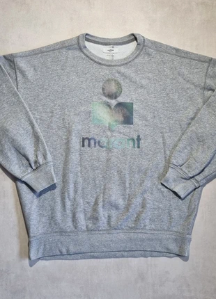 Sweat Pull oversize Isabel Marant / Gris logo multicolore / Femme / Taille M, marque: Isabel Marant, état: Très bon état, taille: M / 38 / 10, 59,00 €, 62,65 € Protection acheteurs incluse