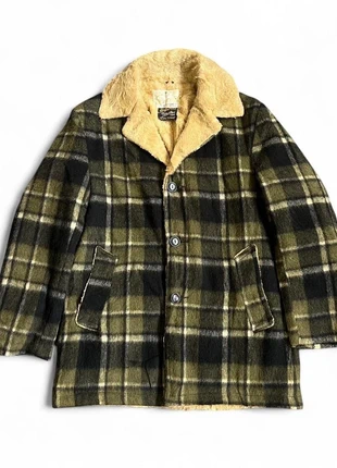 Mens vintage 1970s spicer sportswear green black plaid wool Sherpa lined jacket., brand: Spicer Sportswear, condition: Good, size: M, £60.00, £63.70 includes Buyer Protection