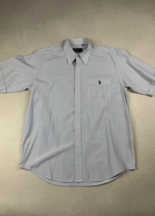 Chemise Ralph Lauren Blanche à rayures Bleu - Taille L - Excellent état, marque: Ralph Lauren, état: Très bon état, taille: L, 25,00 €, 26,95 € Protection acheteurs incluse