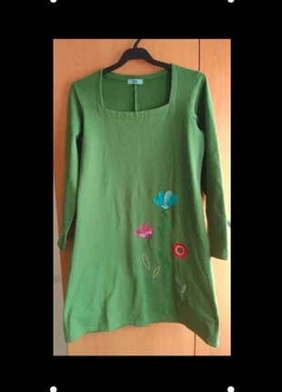 💚Vestido de algodón marca Yoël con bordado floral, marque: Yoël, état: Très bon état, taille: M / 38 / 10, 9,99 €, 11,19 € Protection acheteurs incluse