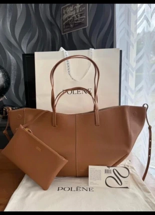 Magnifique sac Polène Cyme camel grand modèle, accompagné de sa pochette assortie., marke: Camel, zustand: Sehr gut, 230,00 €, 242,20 € inklusive Vinted-Käuferschutz