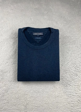 Pull fin à col rond - Tommy Hilfiger - Couleur Bleu Marine logo brodé - Taille M Homme, marca: Tommy Hilfiger, estado: Muito bom, tamanho: M, €29.90, €32.10 inclui Proteção do Comprador Pro