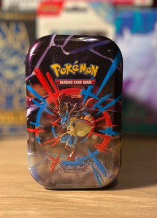 Mini tin me1 mega évolution illustration mega lucario scellé en français, brand: Pokémon, condition: New with tags, €13.99, €15.39 includes Buyer Protection