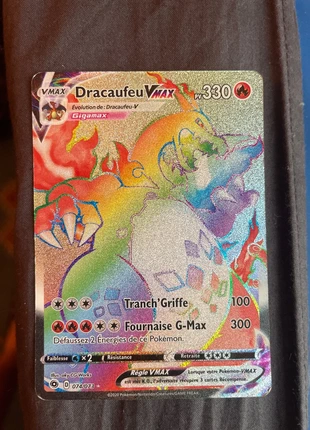 Carte Pokémon dracofeu, marke: Pokémon, zustand: Gut, 90,00 €, 95,20 € inklusive Vinted-Käuferschutz