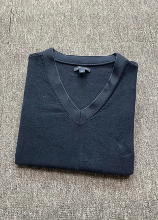 Pull, sweat, sweat-shirt, pull col V bleu marine, tommy hilfiger taille m style old money, brand: Tommy Hilfiger, condition: Very good, size: M / 38 / 10, €14.00, €15.40 includes Buyer Protection