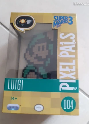 Pixel pals super mario 3 luigi figurine, marque: Super Mario, état: Neuf avec étiquette, taille: Prématuré, jusqu'à 44cm, 10,00 €, 11,20 € Protection acheteurs incluse