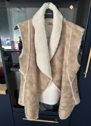 Gilet effet peau mouton ddp xs, marque: DDP, état: Très bon état, taille: XS / 34 / 6, 9,00 €, 10,15 € Protection acheteurs incluse