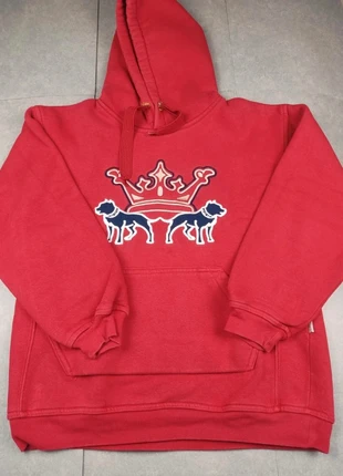 Sweat à capuche rouge hip hop streetwear rap dogs taille M, marke: Vintage Dressing, zustand: Sehr gut, größe: M, 25,00 €, 26,95 € beinhaltet Vinted-Käuferschutz Pro
