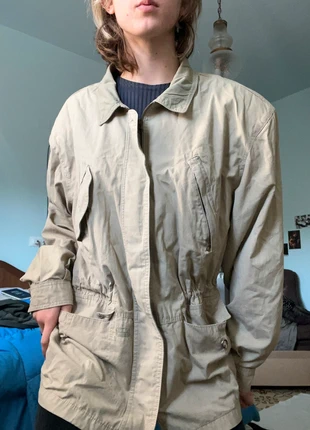 Parka Giacca Salariana Autunnale Vintage Beige Stampa Decorativa – taglia M – Utility Jacket Casual, marque: Vintage Dressing, état: Très bon état, taille: M / 38 / 10, 25,00 €, 26,95 € Protection acheteurs incluse