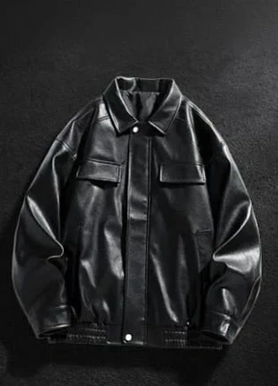 Veste en similicuir noire homme - Taille M, marque: home sweet home, état: Très bon état, taille: M, 72,00 €, 76,30 € Protection acheteurs incluse