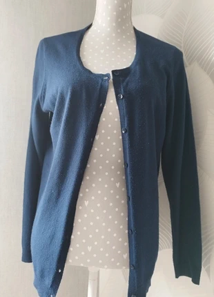 Gilet bleu marine T42, marca: Blancheporte, estado: Muito bom, tamanho: XL / 42 / 14, €8.00, €9.10 inclui Proteção do Comprador