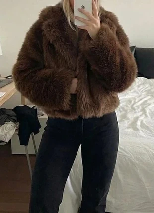 Manteaux en fausse fourure à col rabattu, marque: Éclat Paris, état: Très bon état, taille: S / 36 / 8, 54,90 €, 58,35 € Protection acheteurs incluse