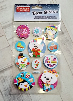 Stickers de Noël 🎄, marque: Christmas Tradition, état: Neuf avec étiquette, 3,00 €, 3,85 € Protection acheteurs incluse