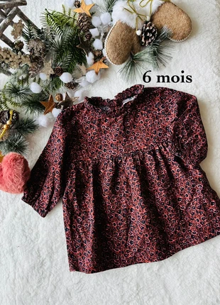 Robe/Tunique LuluCastagnette 6 Mois - Imprimé Léopard/Brique, marke: Lulu Castagnette, zustand: Sehr gut, größe: 6-9 Monate / 68, 9,00 €, 10,15 € inklusive Vinted-Käuferschutz