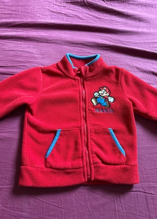 Polaire mario, marque: Super Mario, état: Très bon état, taille: 9-12 mois / 74 cm, 5,00 €, 5,95 € Protection acheteurs incluse